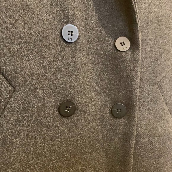 Zara Double Breasted Buttoned Coat XS - Picture 6 of 10